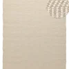Reforma x Trendcarpet Ullmatta 'Larkana' - Beige/vit