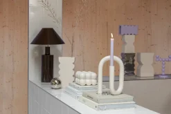 Zuiver Vas Cones S 'Shiny Beige' - Beige