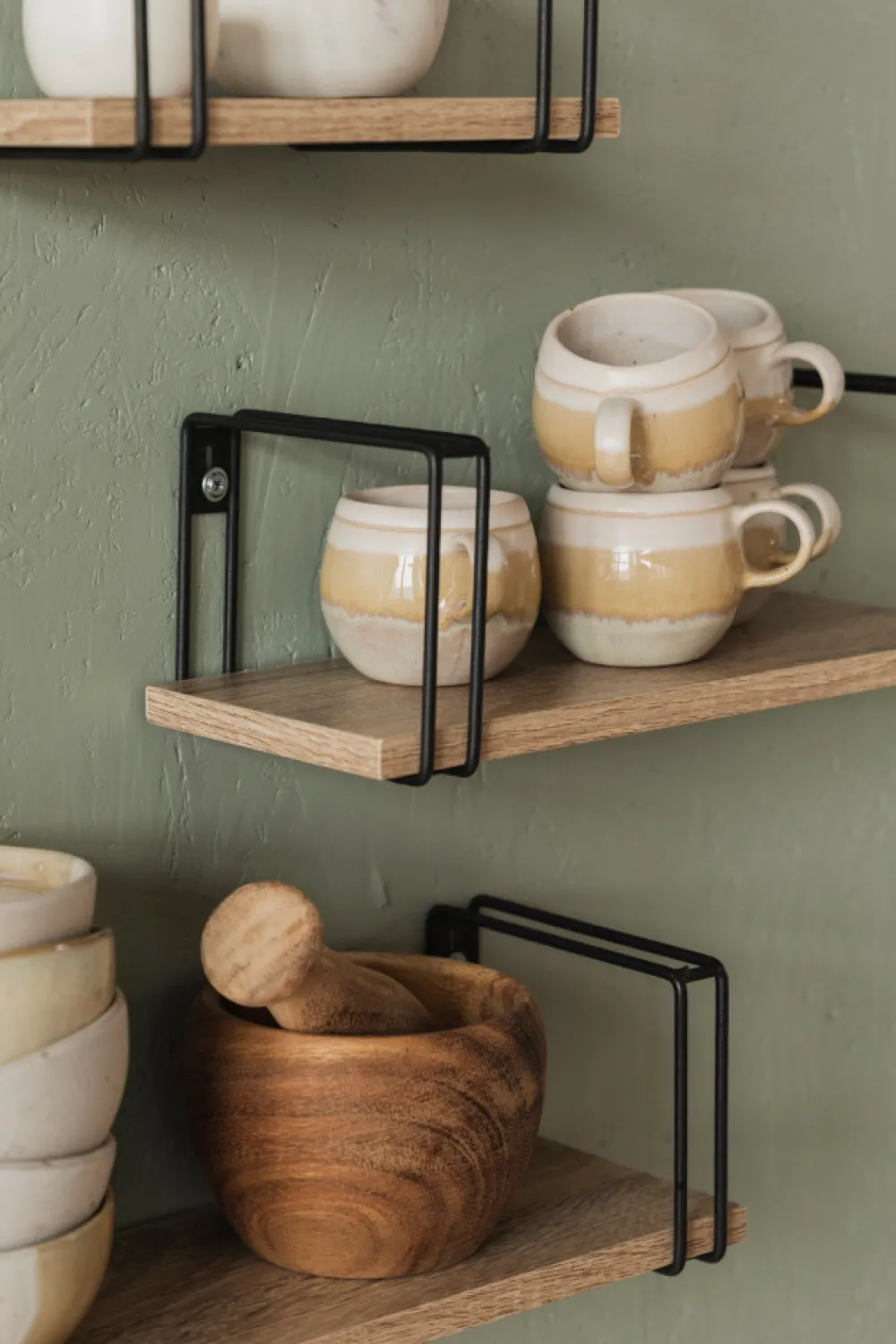 Reforma Vägghyllor 'Square' 3 pack - Ek