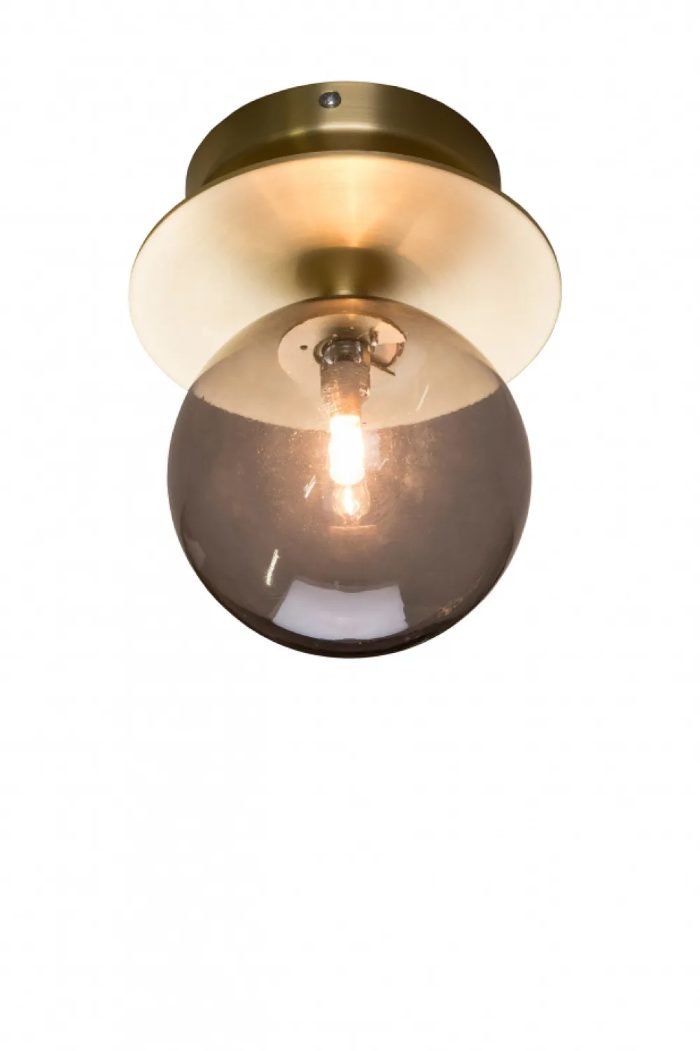 Globen Lighting Vägglampa 'Art Deco' - Rökfärgad