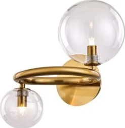 Fair Glare Vägglampa 'Brass' - Mässing
