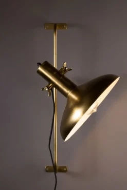 Dutchbone Vägglampa 'Karish' 29x41 - Guld