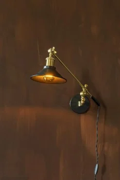 Dutchbone Vägglampa 'Penelope' - Svart