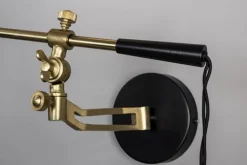 Dutchbone Vägglampa 'Penelope' - Svart