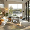 Reforma x Trendcarpet Wiltonmatta 'Elena' 240x340cm - Beige/Guld